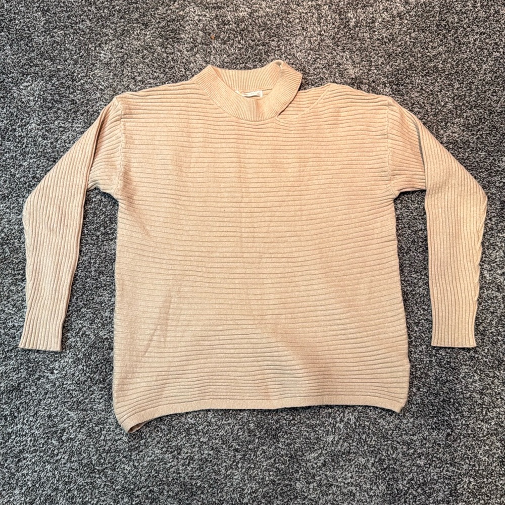 Kirundo Long Sleeve Turtleneck Knit Sweater - Small